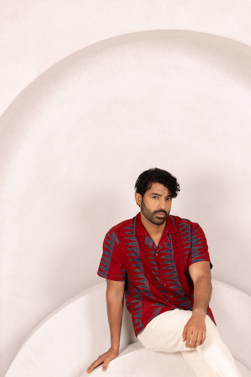 Cuban Collar Shirt - 01
