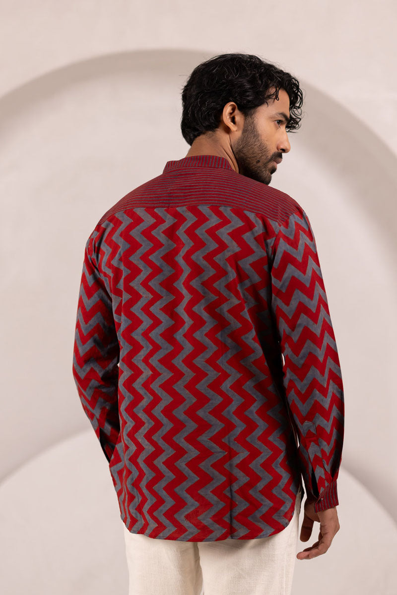 Mid Placket Shirt - 04