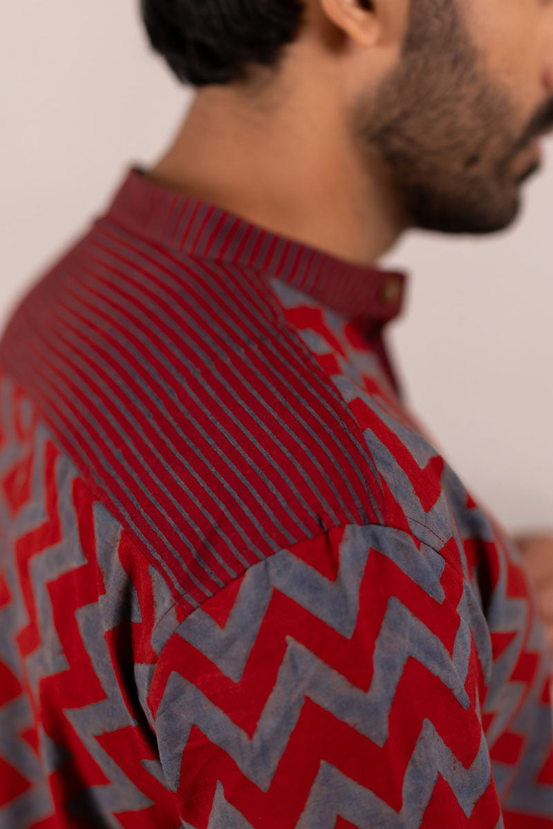 Mid Placket Shirt - 04