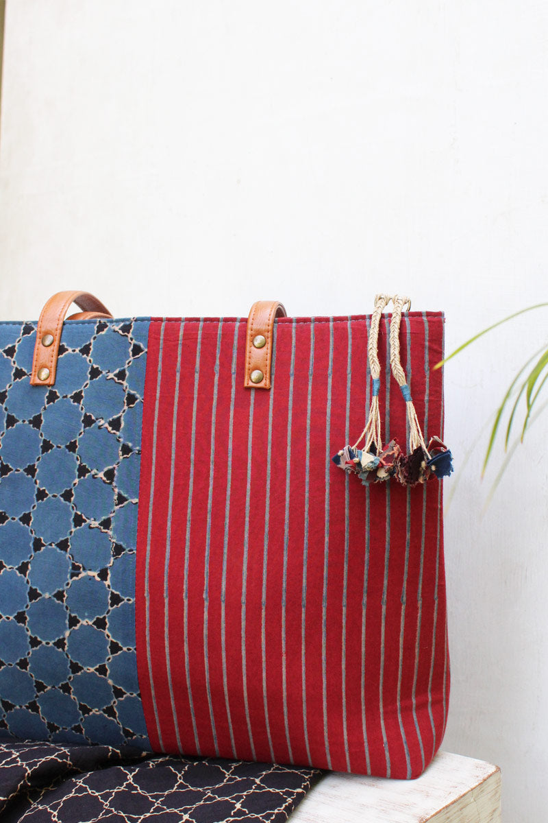 SET OF 3 - Tote Bag & 2 Pouches 07