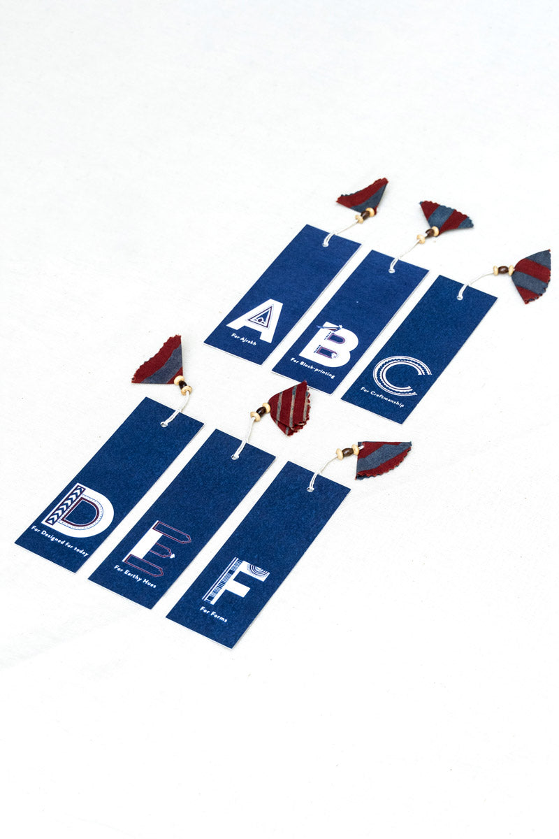 Between Pages - Alphabet series Bookmarks
