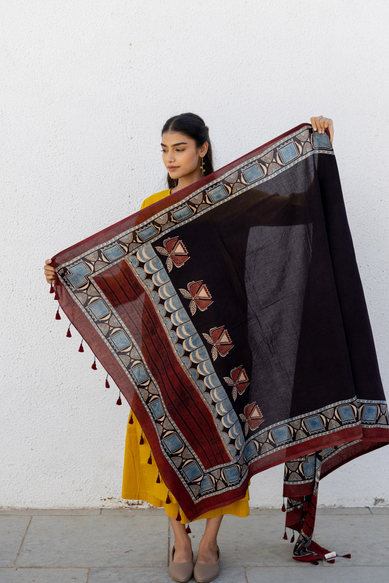 Cotton Dupatta - Nia