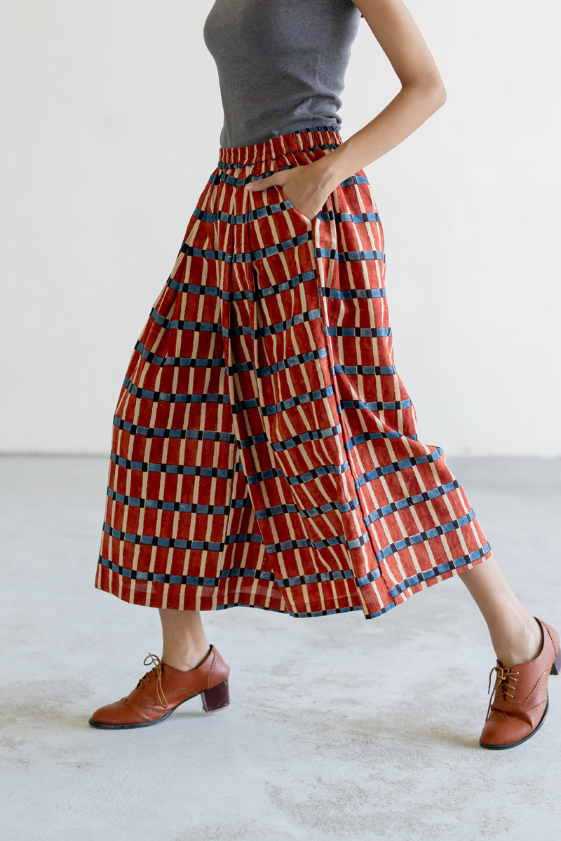 Freesize Culotte - Split Stripes