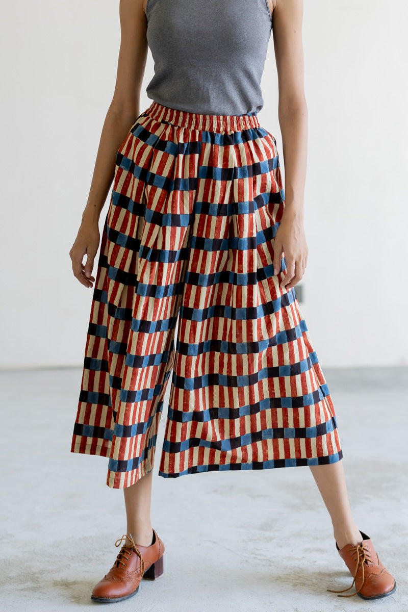 Freesize Culotte - Cut Stripes