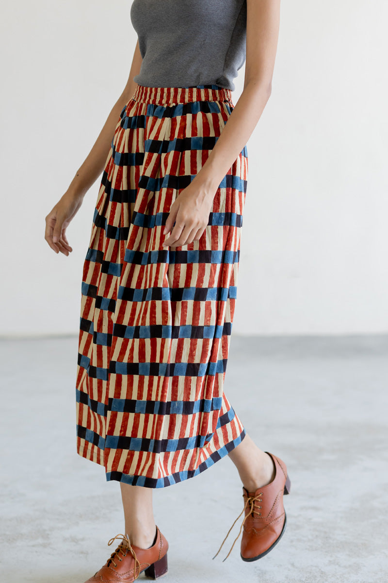 Freesize Culotte - Cut Stripes