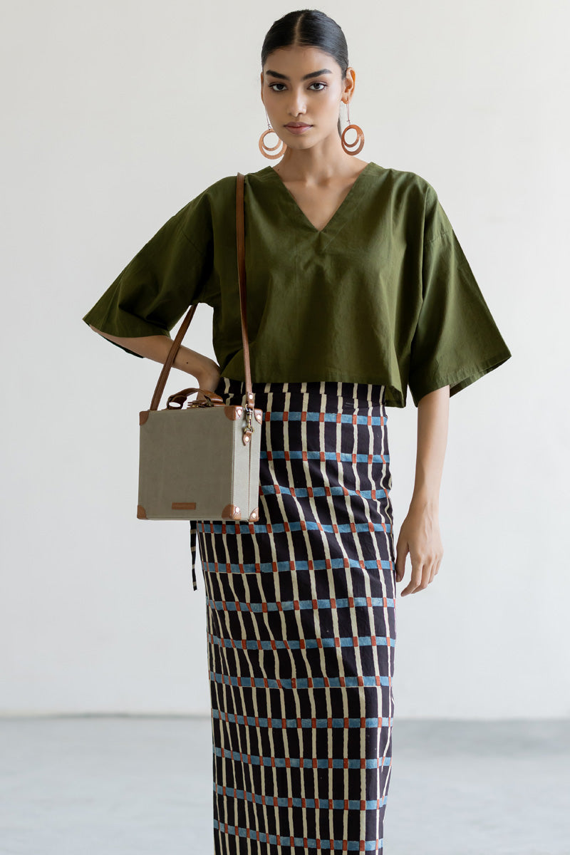 Set of 2 - Wrap skirt & Top - Ona 16