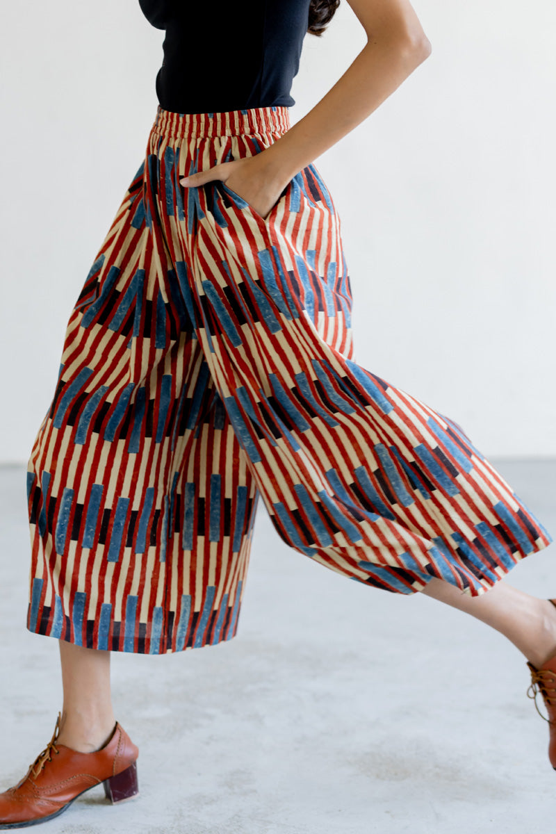 Freesize Culotte - Bare Stripes