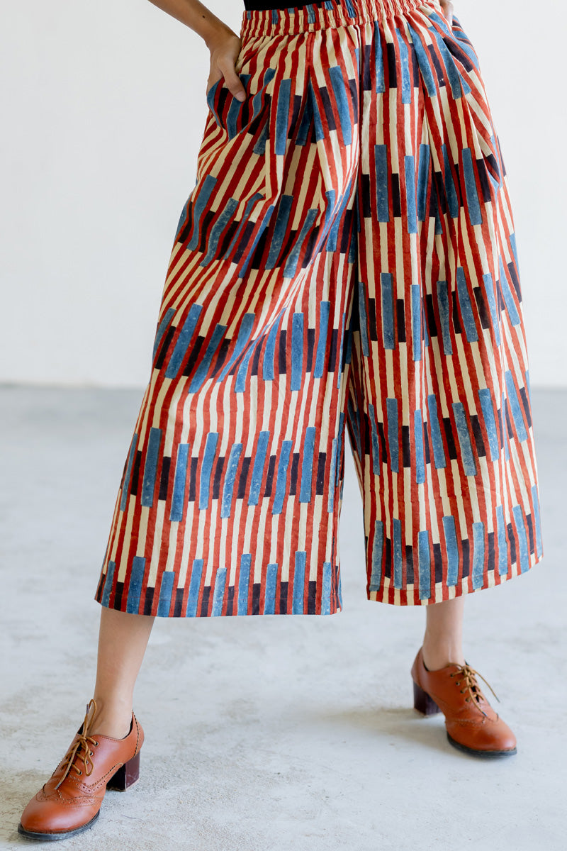 Freesize Culotte - Bare Stripes