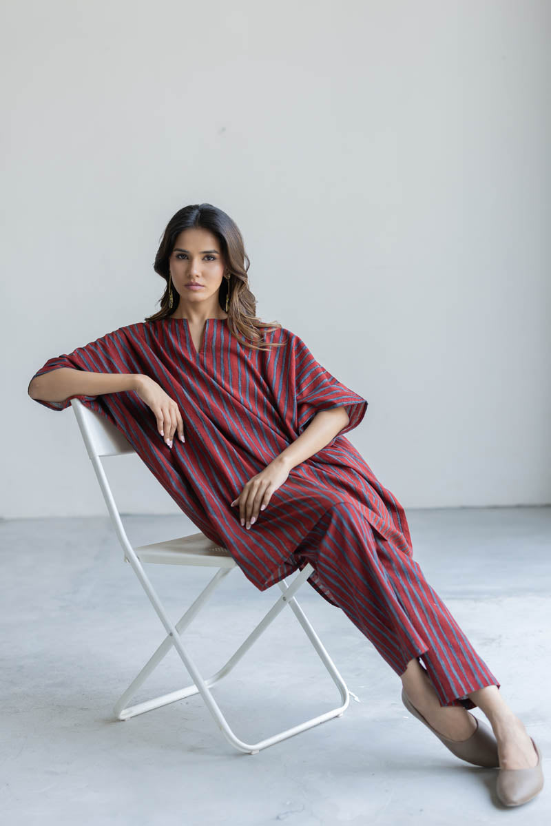 Set of 2 - Kaftan Top & Pant - Iro 04