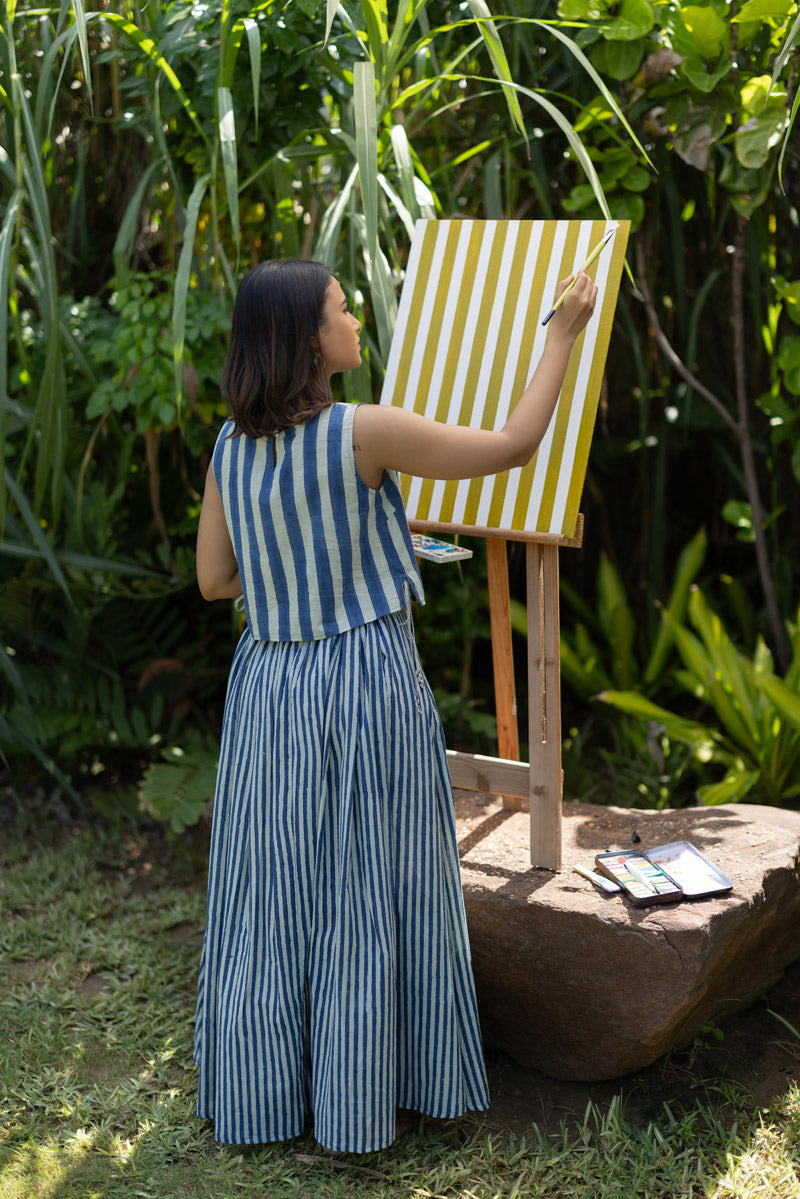 Meadow Skirt & Top Set of 2 - Indigo Breeze