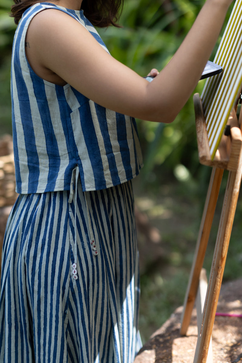 Meadow Skirt & Top Set of 2 - Indigo Breeze