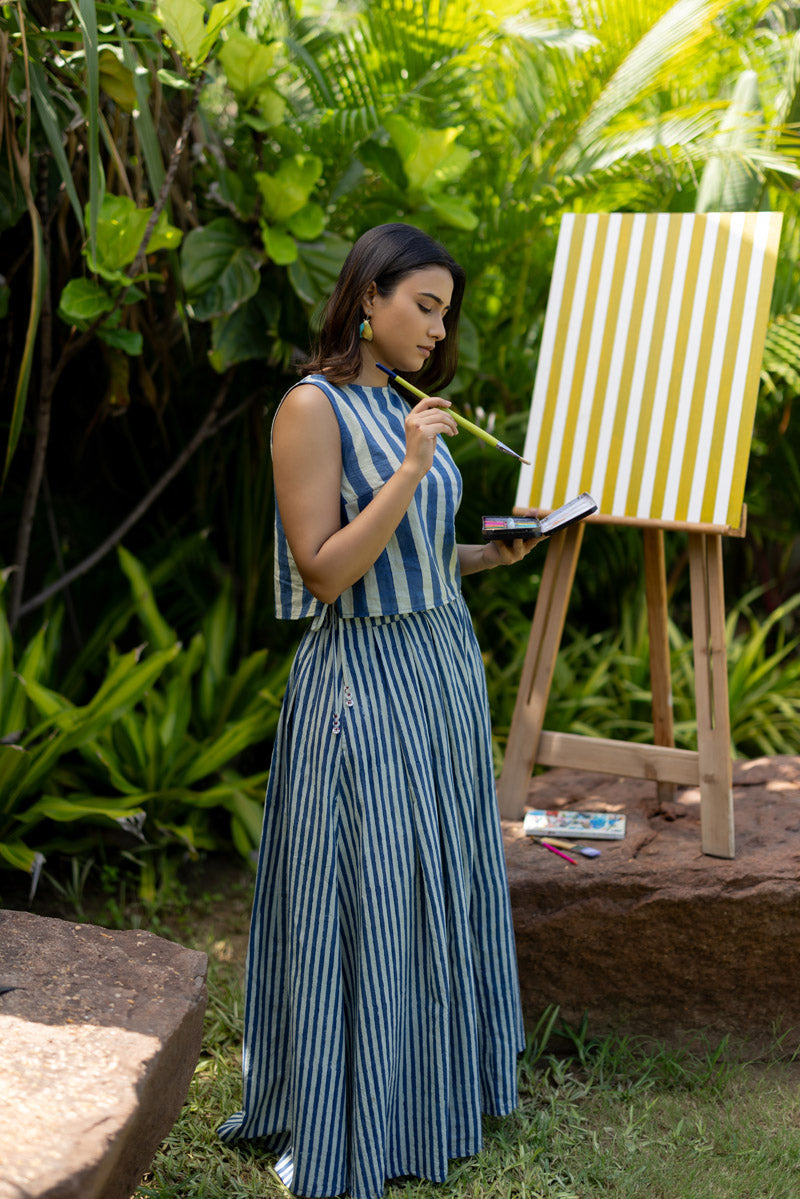 Meadow Skirt & Top Set of 2 - Indigo Breeze