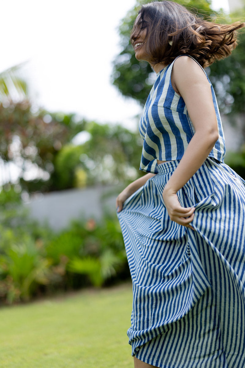Meadow Skirt & Top Set of 2 - Indigo Breeze