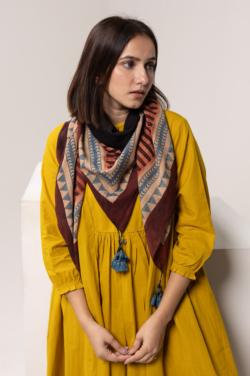 Set of 2 - Dress & Scarf - Aabaan 05