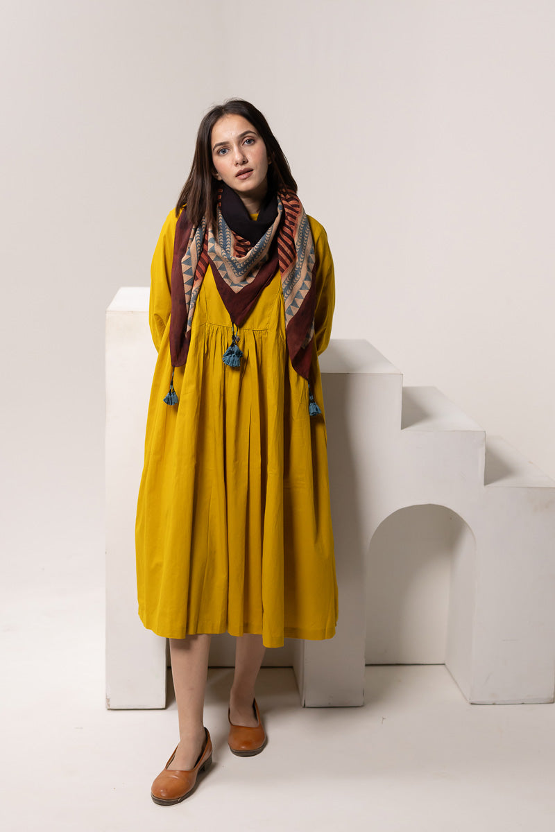 Set of 2 - Dress & Scarf - Aabaan 05