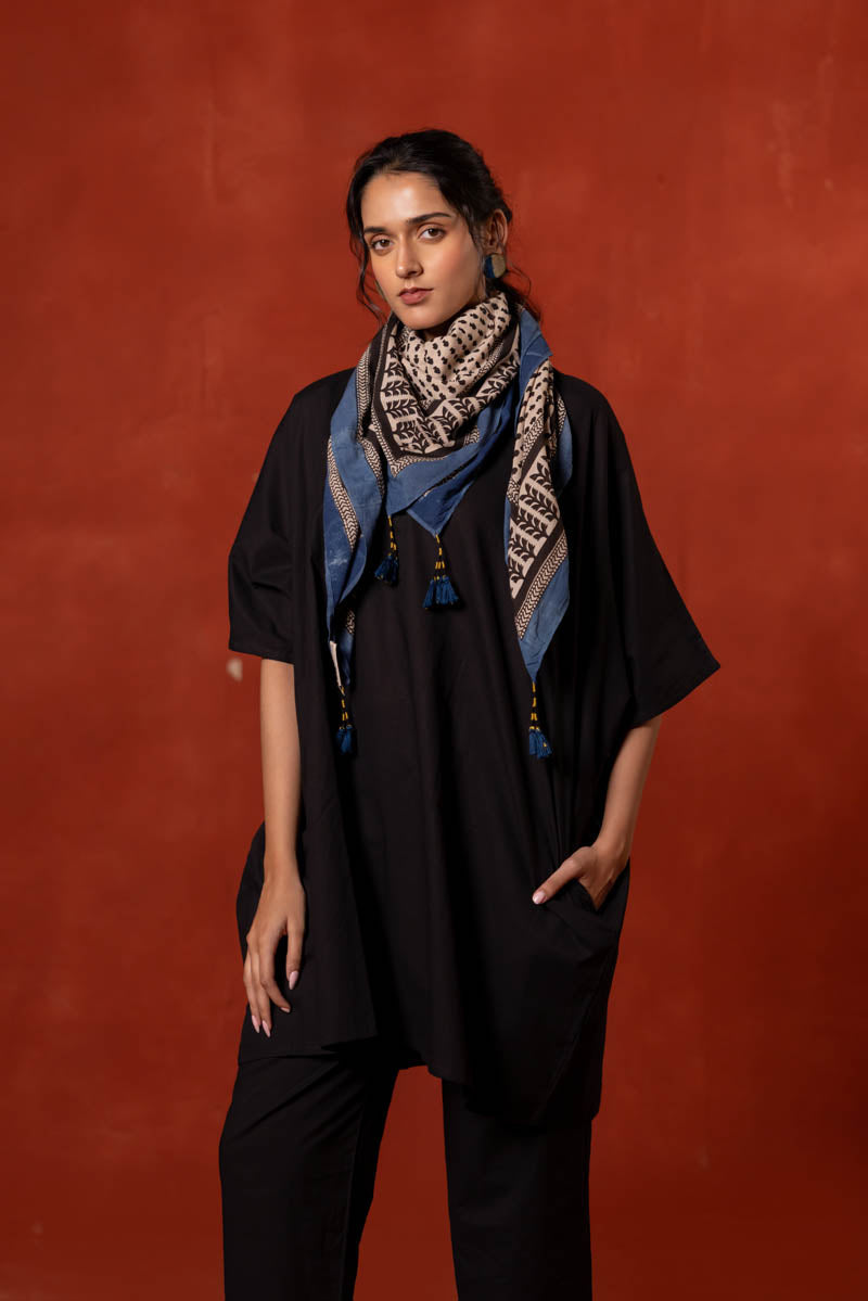 Set of 3 - Kaftan, Pant & Scarf - Asa 05