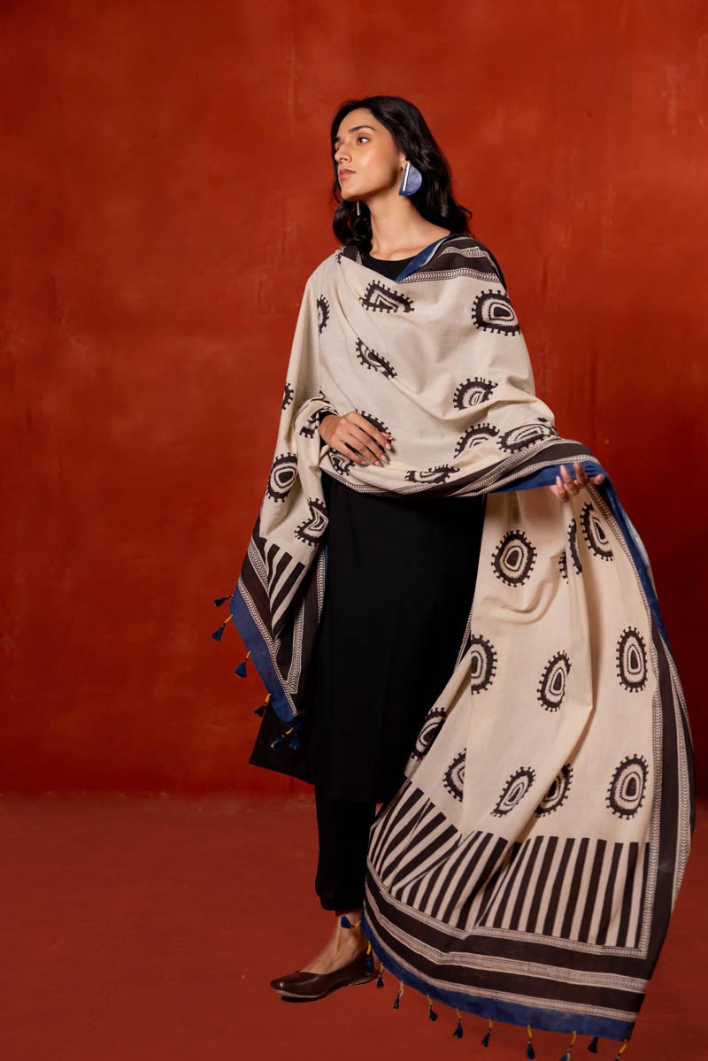 Cotton Dupatta - Yuna