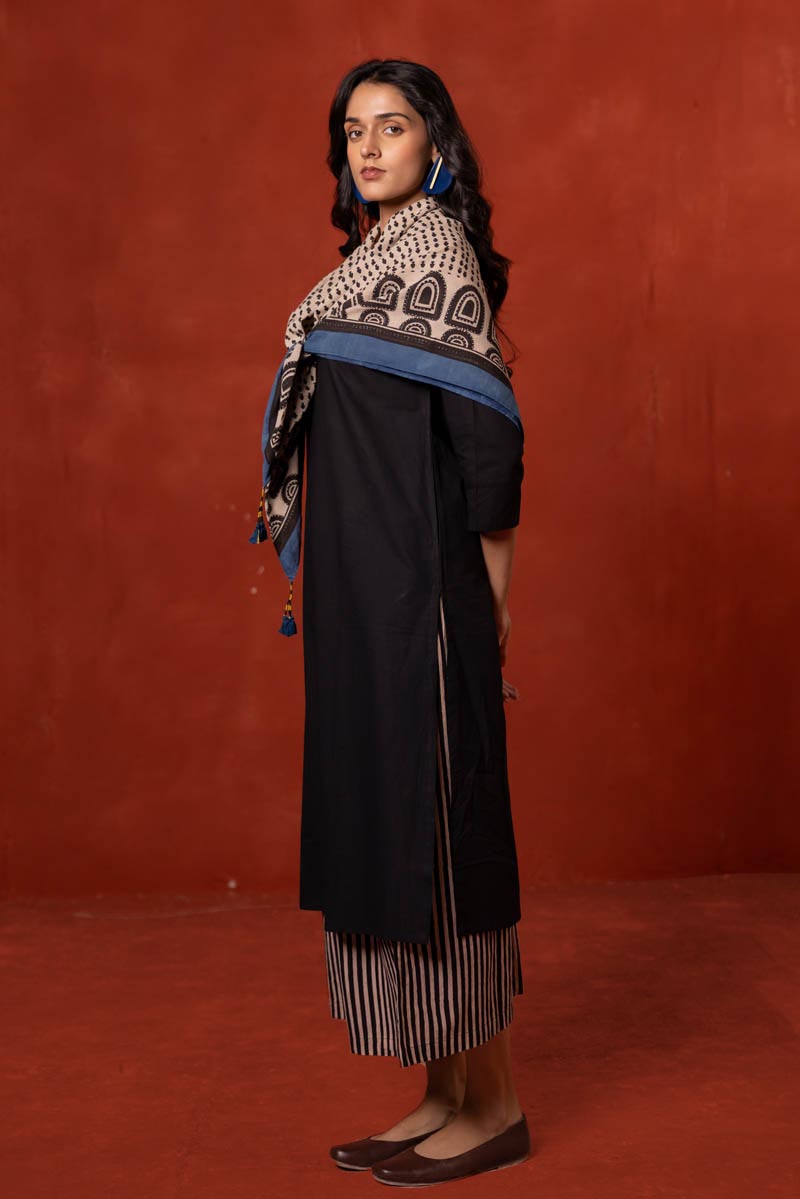 Set of 3 - Kurta, Scarf & Culotte - Asa 11