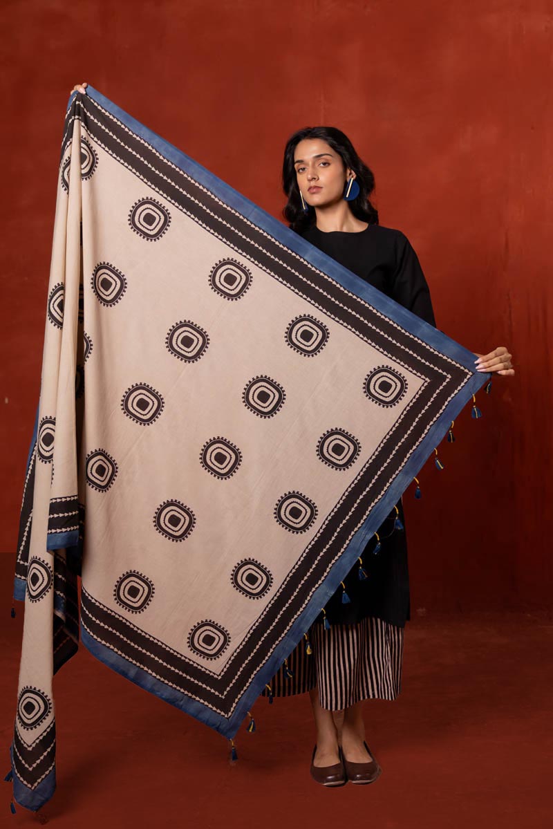 Cotton Dupatta - Aki