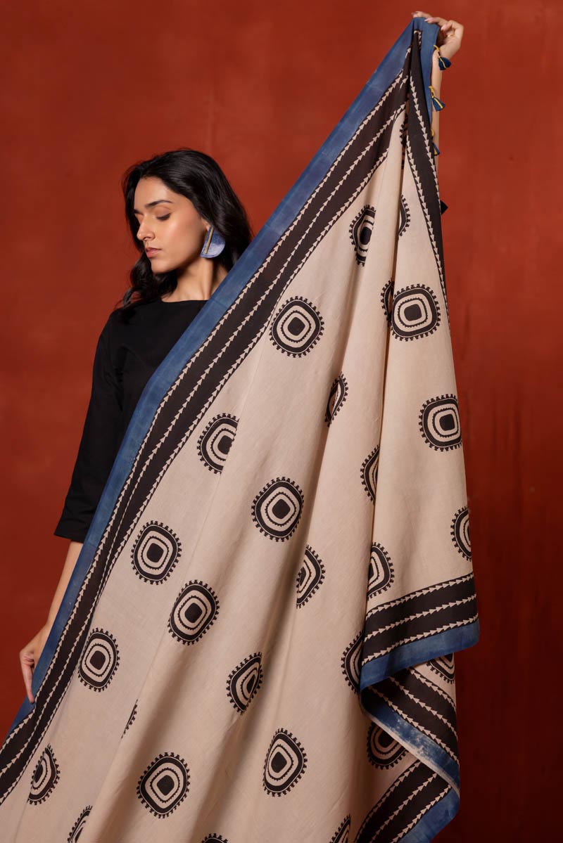 Cotton Dupatta - Aki