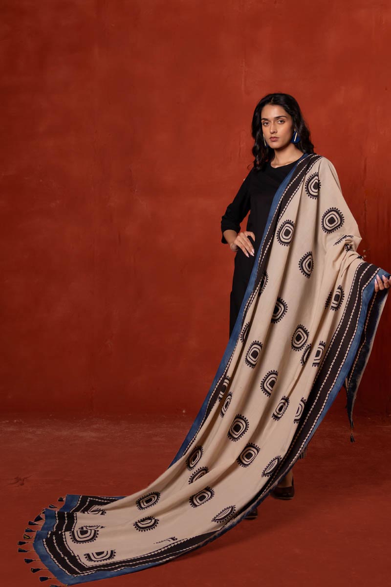 Cotton Dupatta - Aki