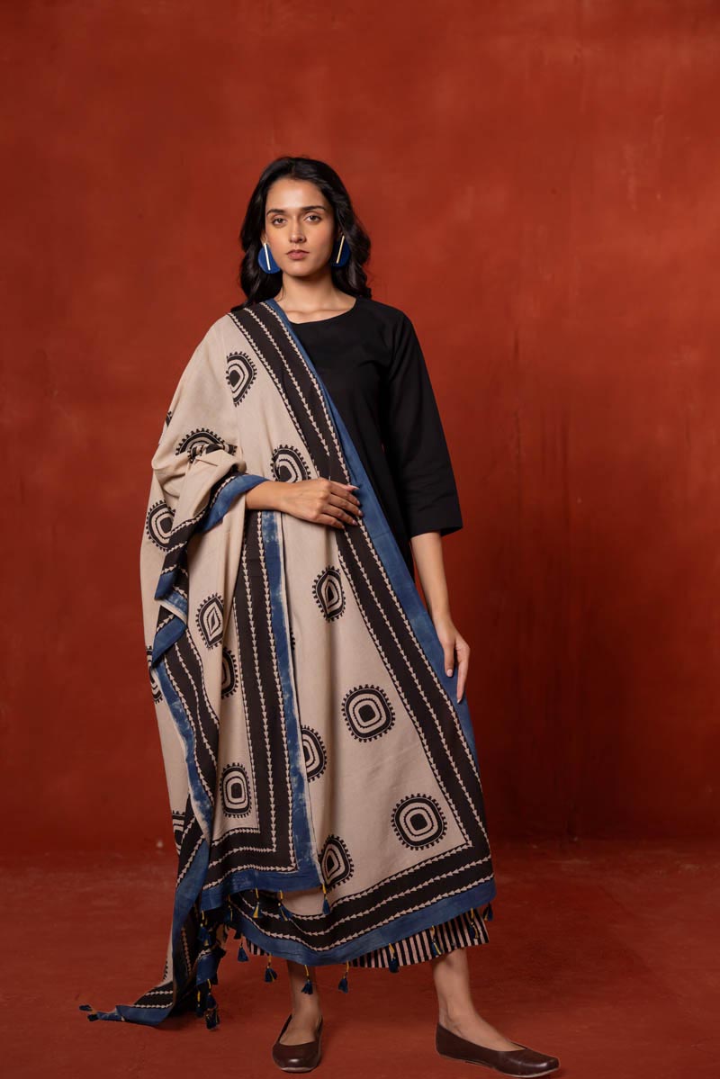Cotton Dupatta - Aki