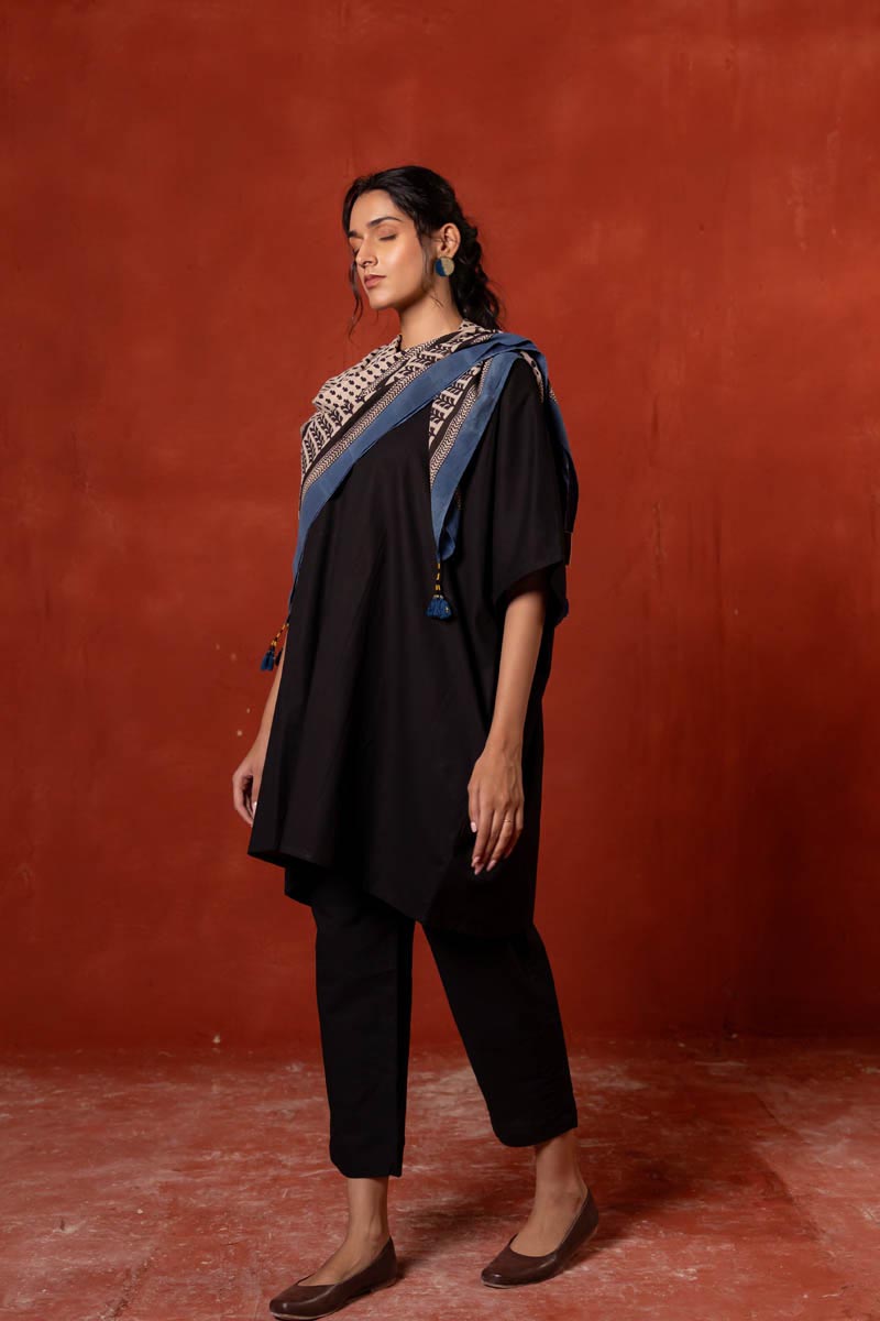 Set of 3 - Kaftan, Pant & Scarf - Asa 05