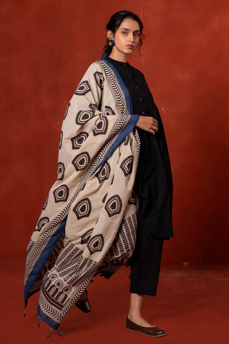 Cotton Dupatta - Aya