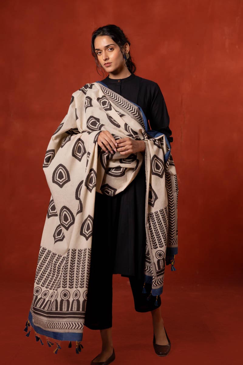 Cotton Dupatta - Aya
