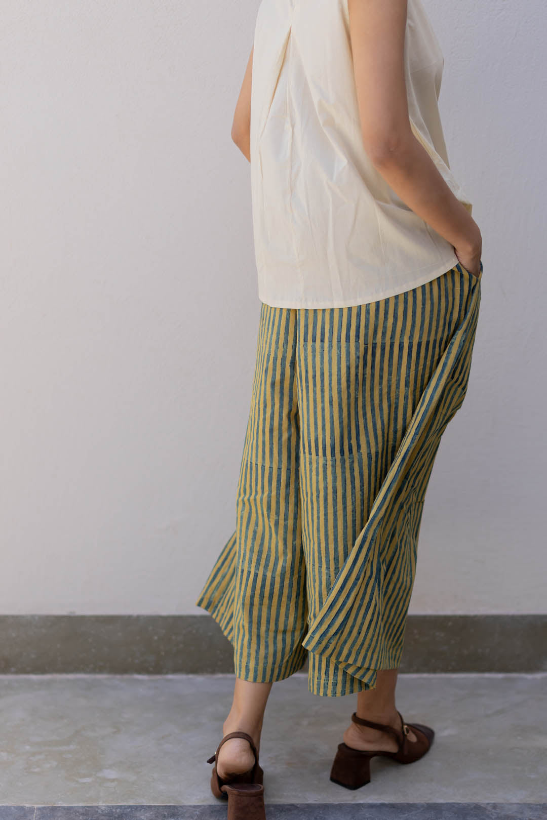 Freesize Culottes - Mustard moon