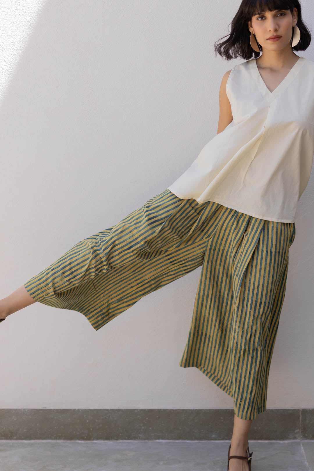 Freesize Culottes - Mustard moon