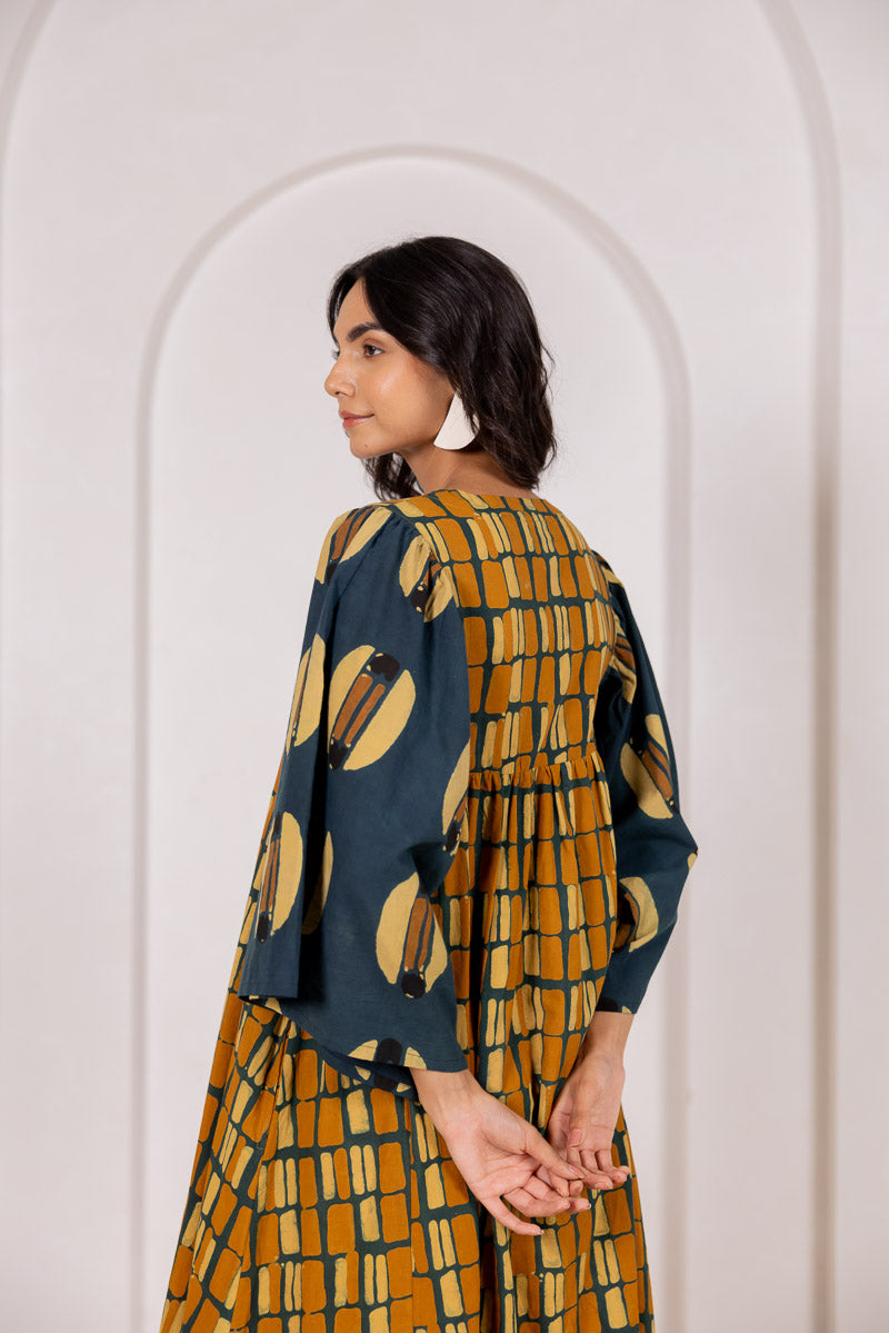 Twirl time Dress - Laha Forest Green