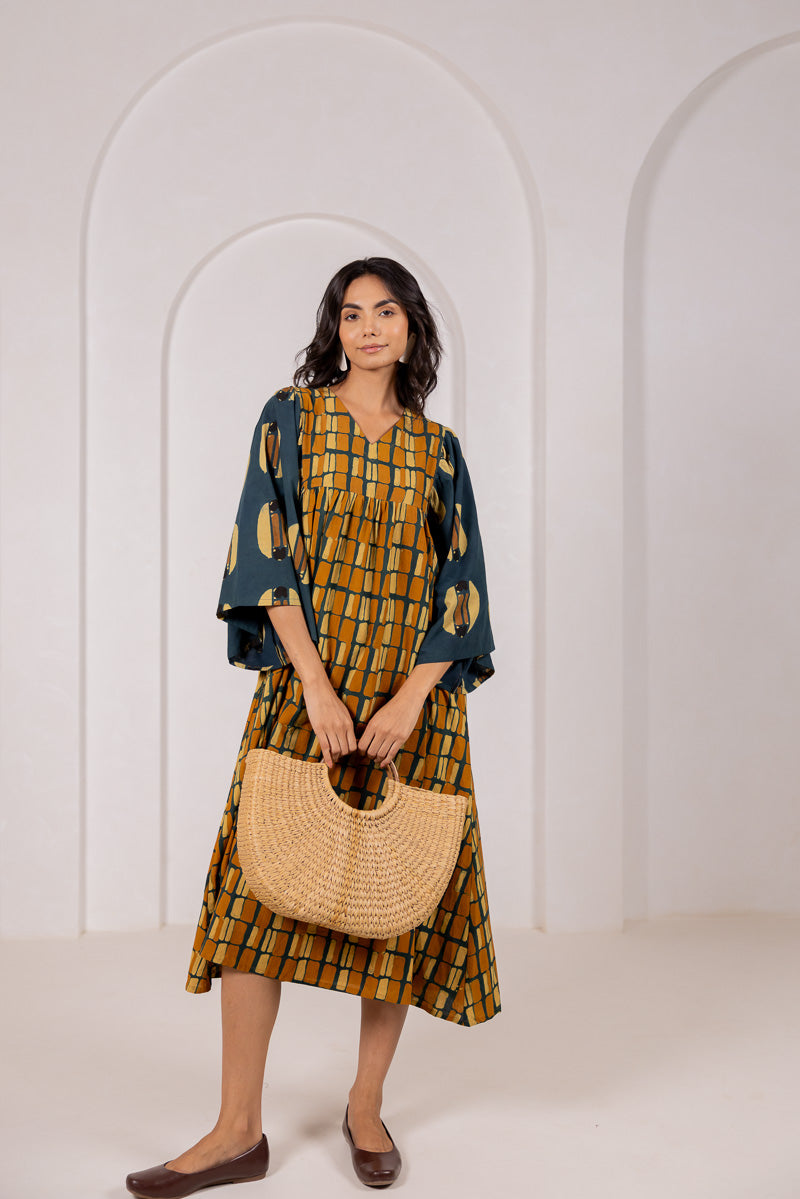 Twirl time Dress - Laha Forest Green
