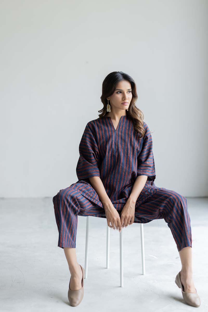 Set of 2 - Kaftan Top & Pant - Iro 02