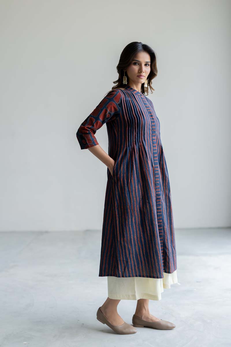 Pintuck Kurta - Hana