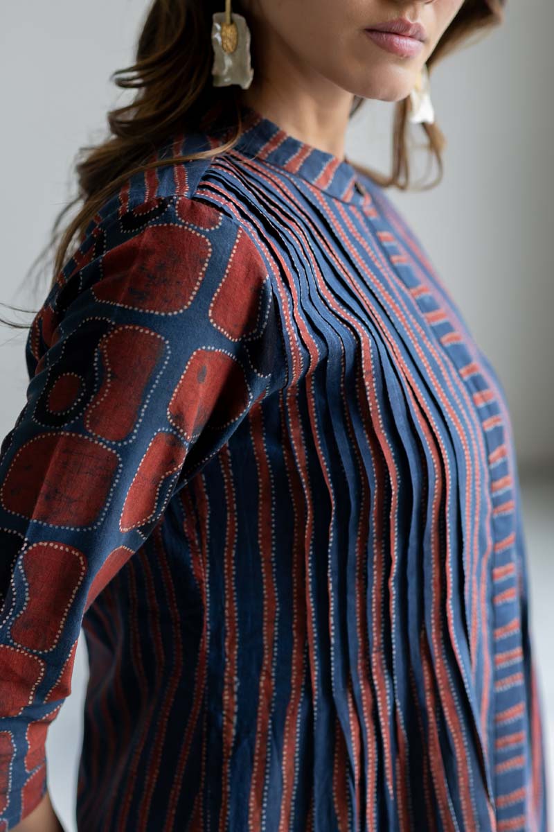 Pintuck Kurta - Hana