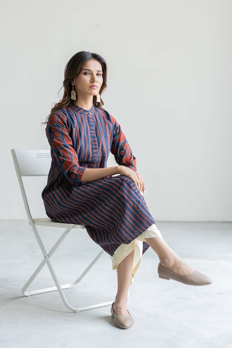 Pintuck Kurta - Hana