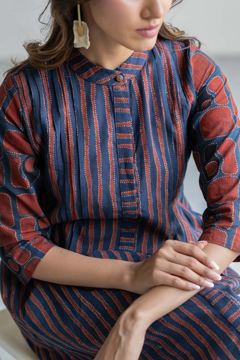 Pintuck Kurta - Hana