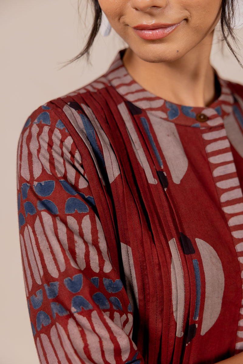 Pintuck Kurta - Lai