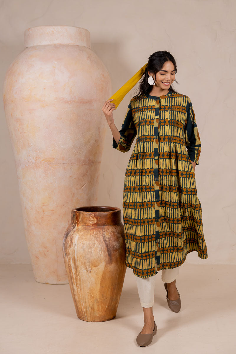 Pintuck Kurta - Reet