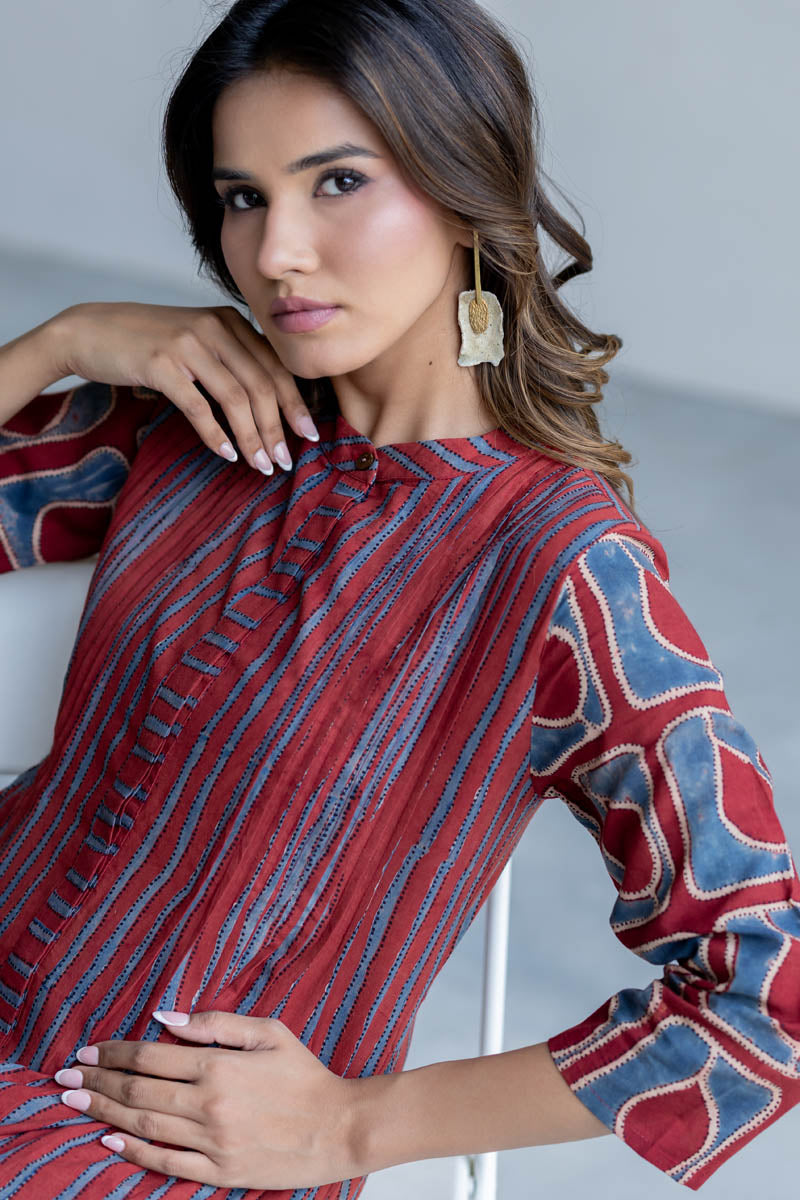 Pintuck Kurta - Yoru