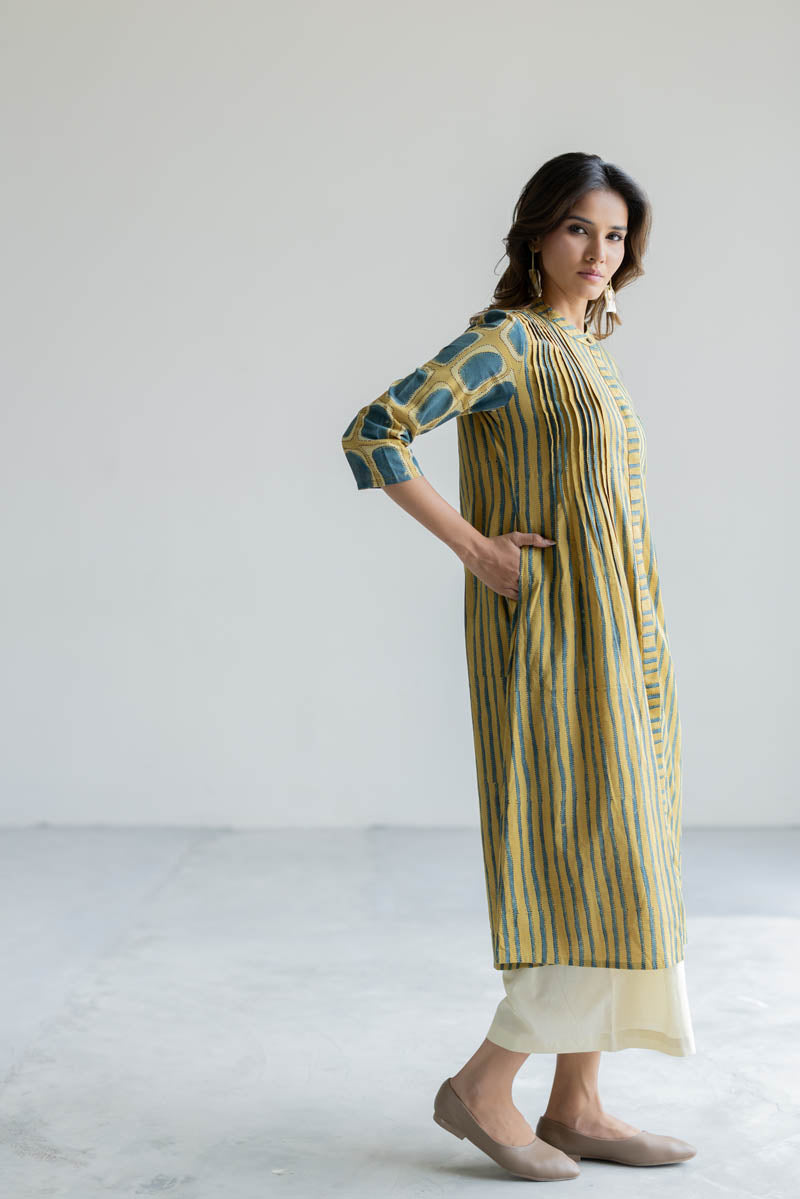 Pintuck Kurta - Kumo