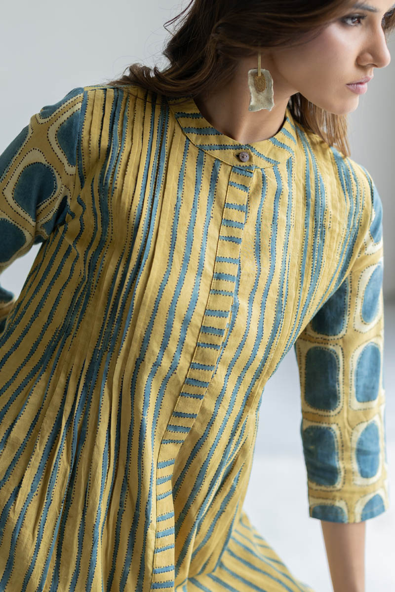 Pintuck Kurta - Kumo