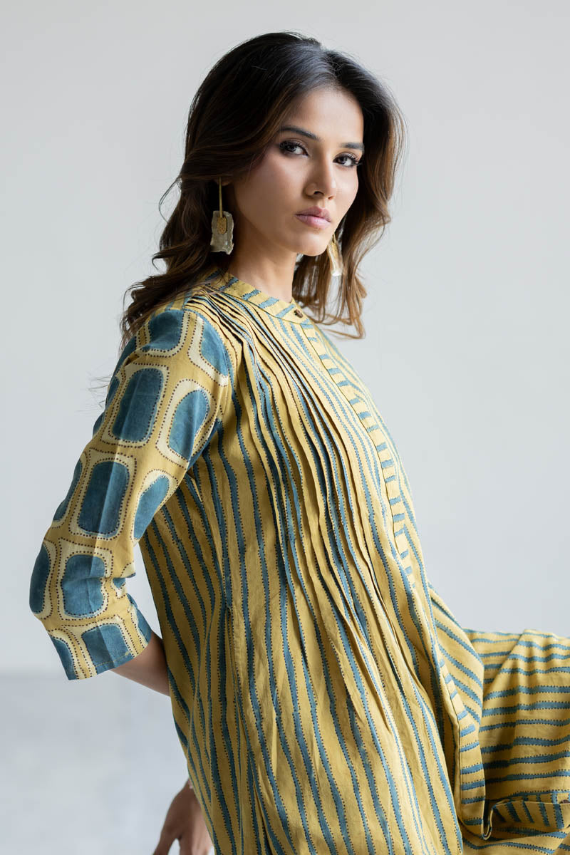 Pintuck Kurta - Kumo