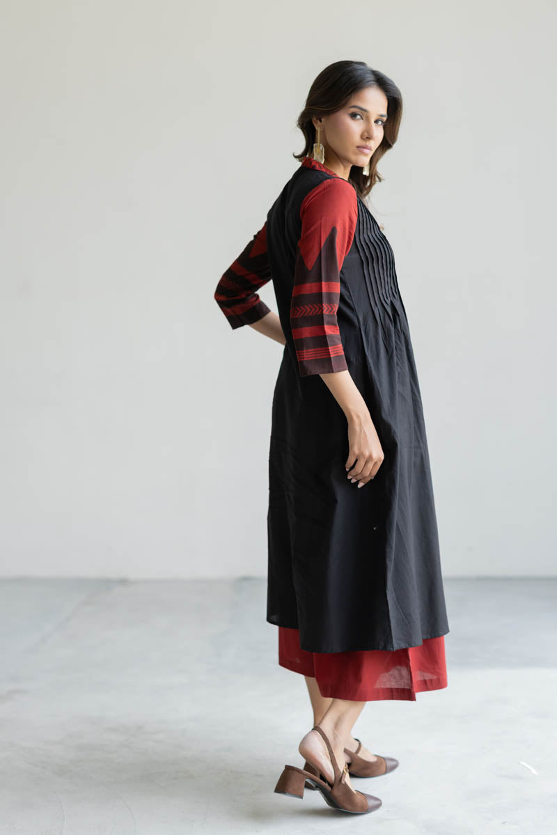 Pintuck Kurta - Neer