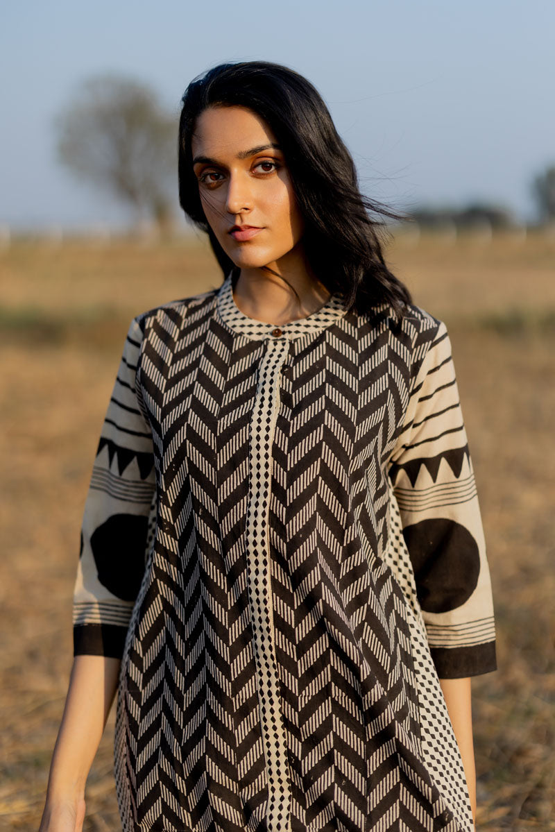 A-line Kurta - Lehar