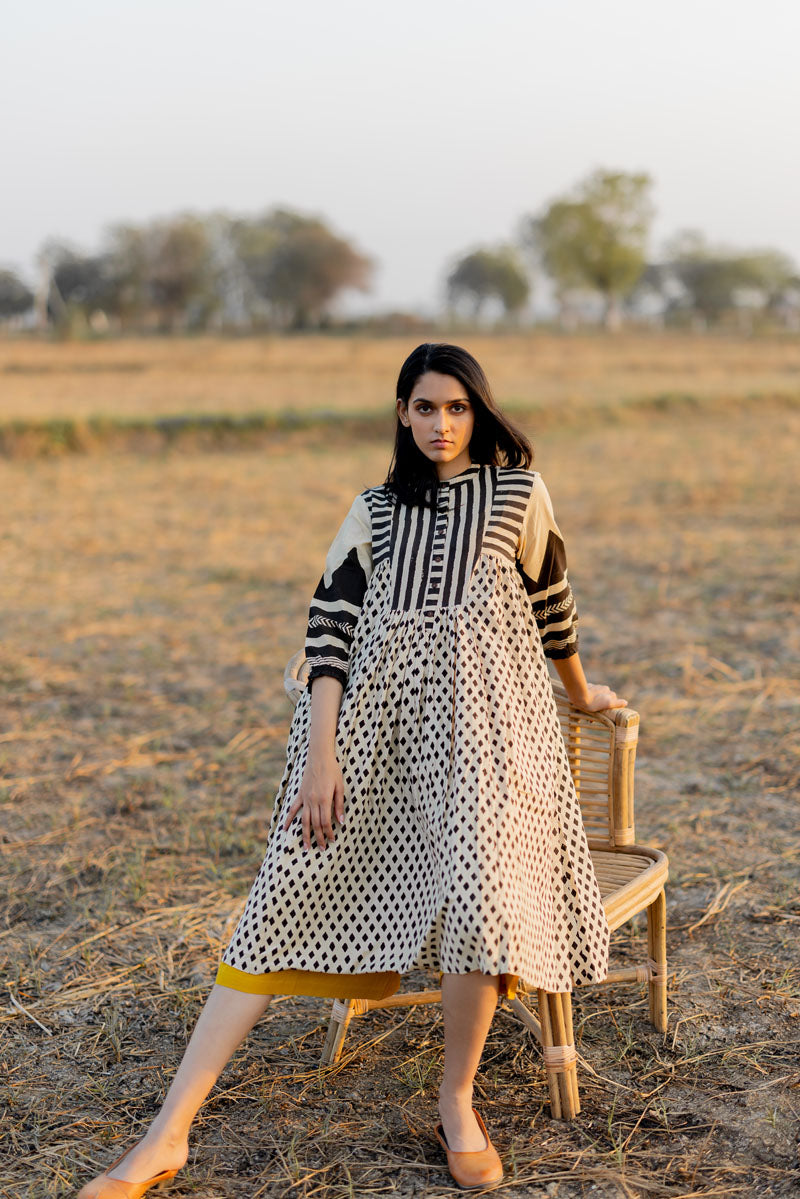 Side Pleat Kurta - Tarang