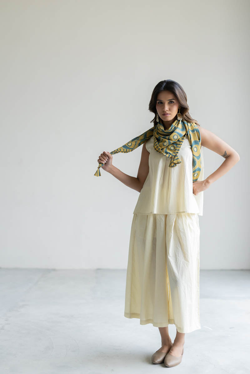 Cotton Scarf - Mizu
