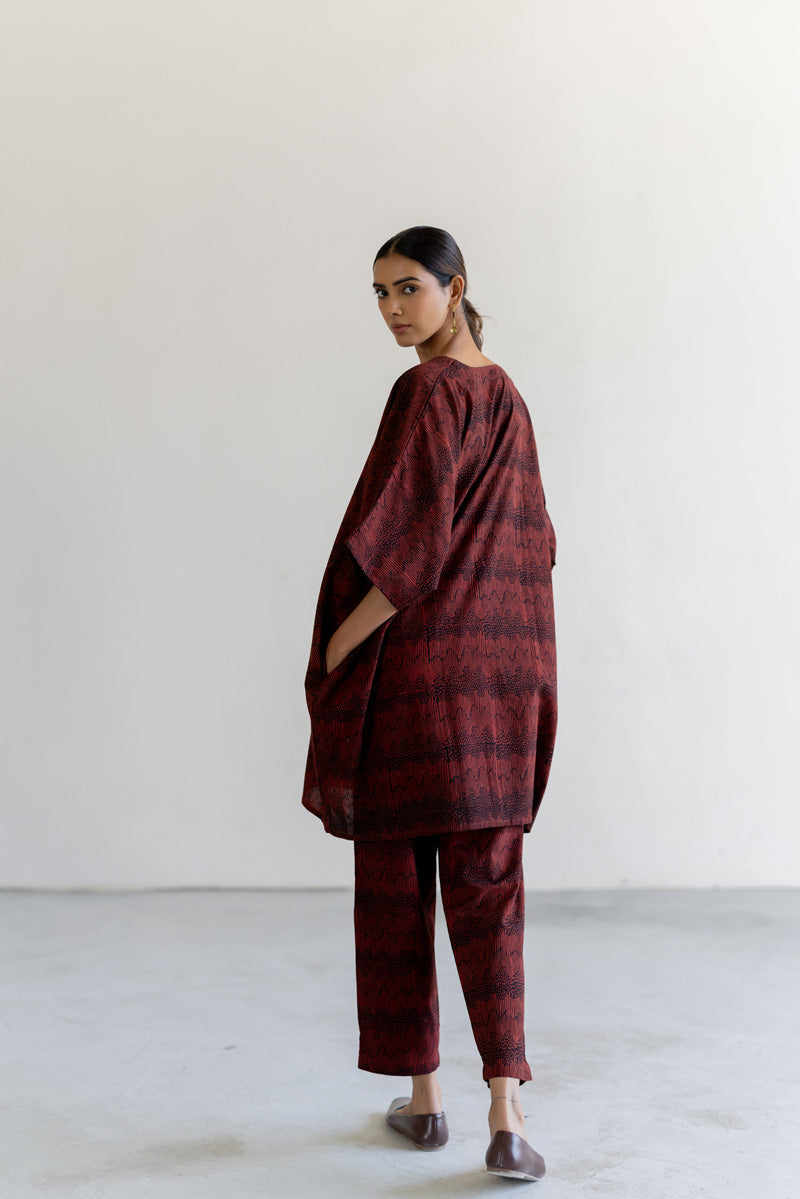 Set of 2 - Kaftan Top & Pant - Nira 01