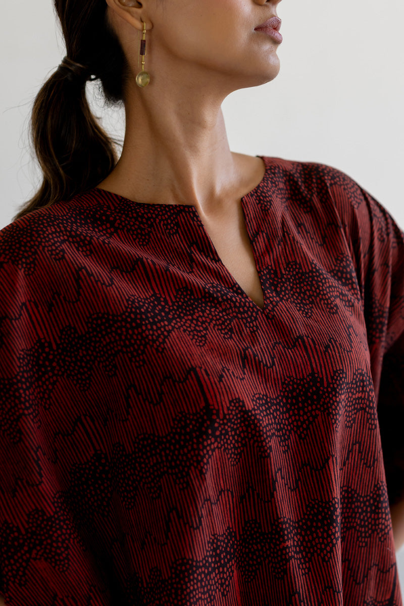 Set of 2 - Kaftan Top & Pant - Nira 01
